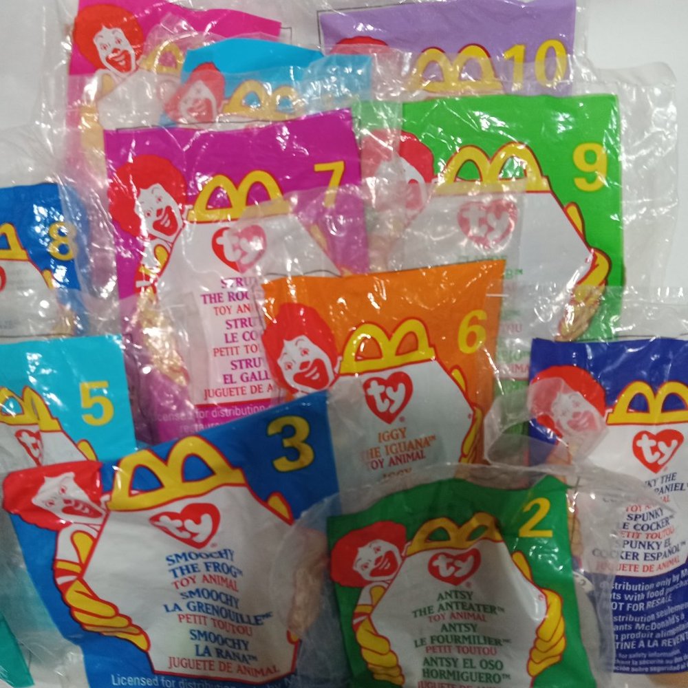 TY Beanies Babies 1999 12 pc lot New unopened